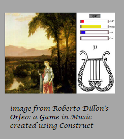 Orfeo: a Game in Music
