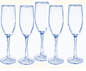 5 glasses