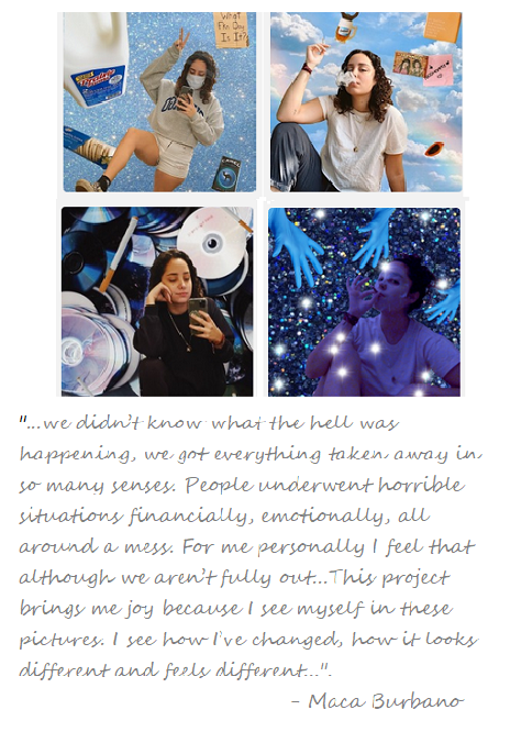 Maca Burbano: Selfies