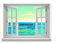 beach window