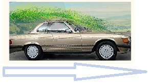 Uncle Pierre's Mercedes